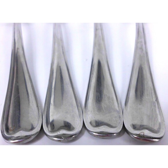 Cambridge Allure Stainless Flatware Tablespoons Large Spoons 7.5 Inch Lot of 4 - Picture 3 of 4